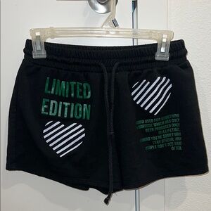 Limited Edition Black Shorts